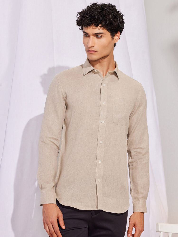 Natural Royal Linen Shirt