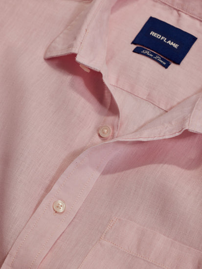 Pink Royal Linen Shirt