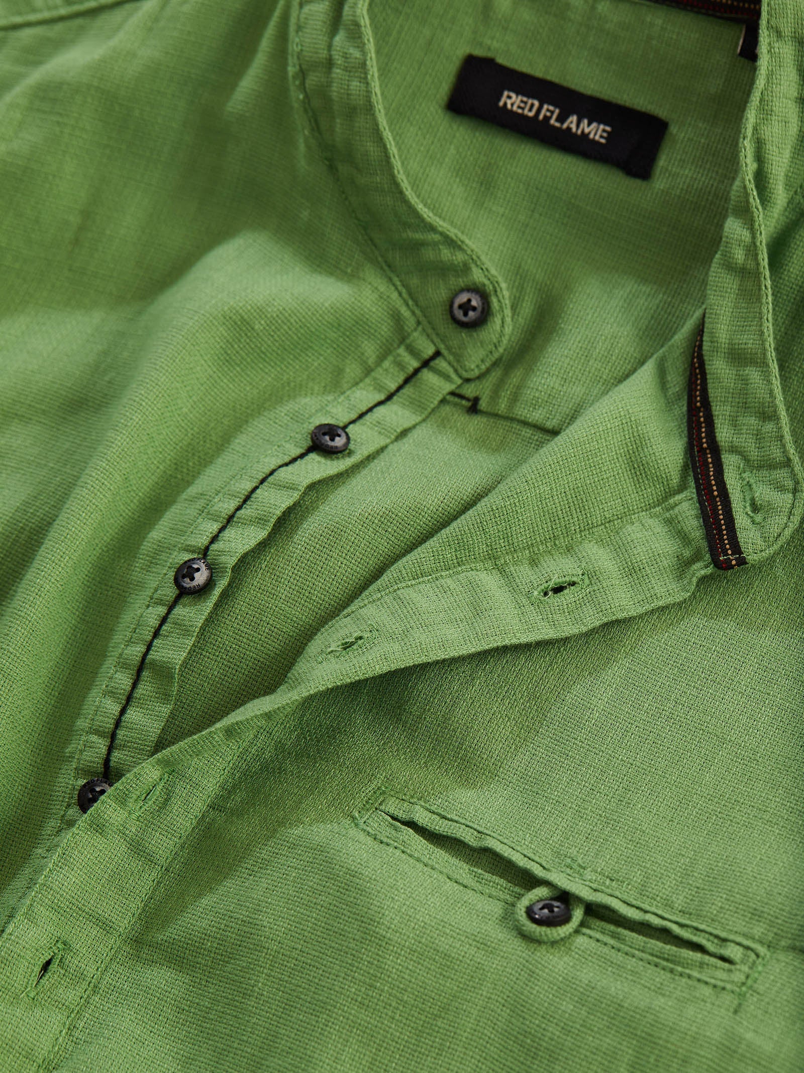 Green Solid Kurta