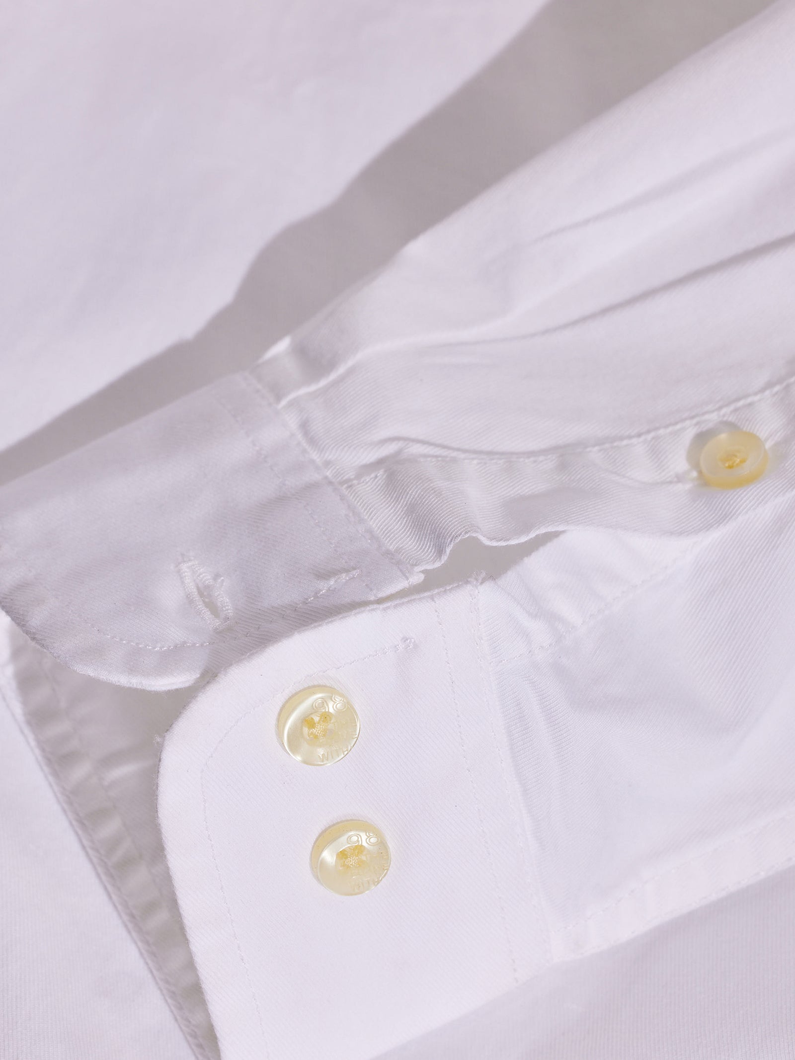 White Stretch Solid Street Wear Shirt