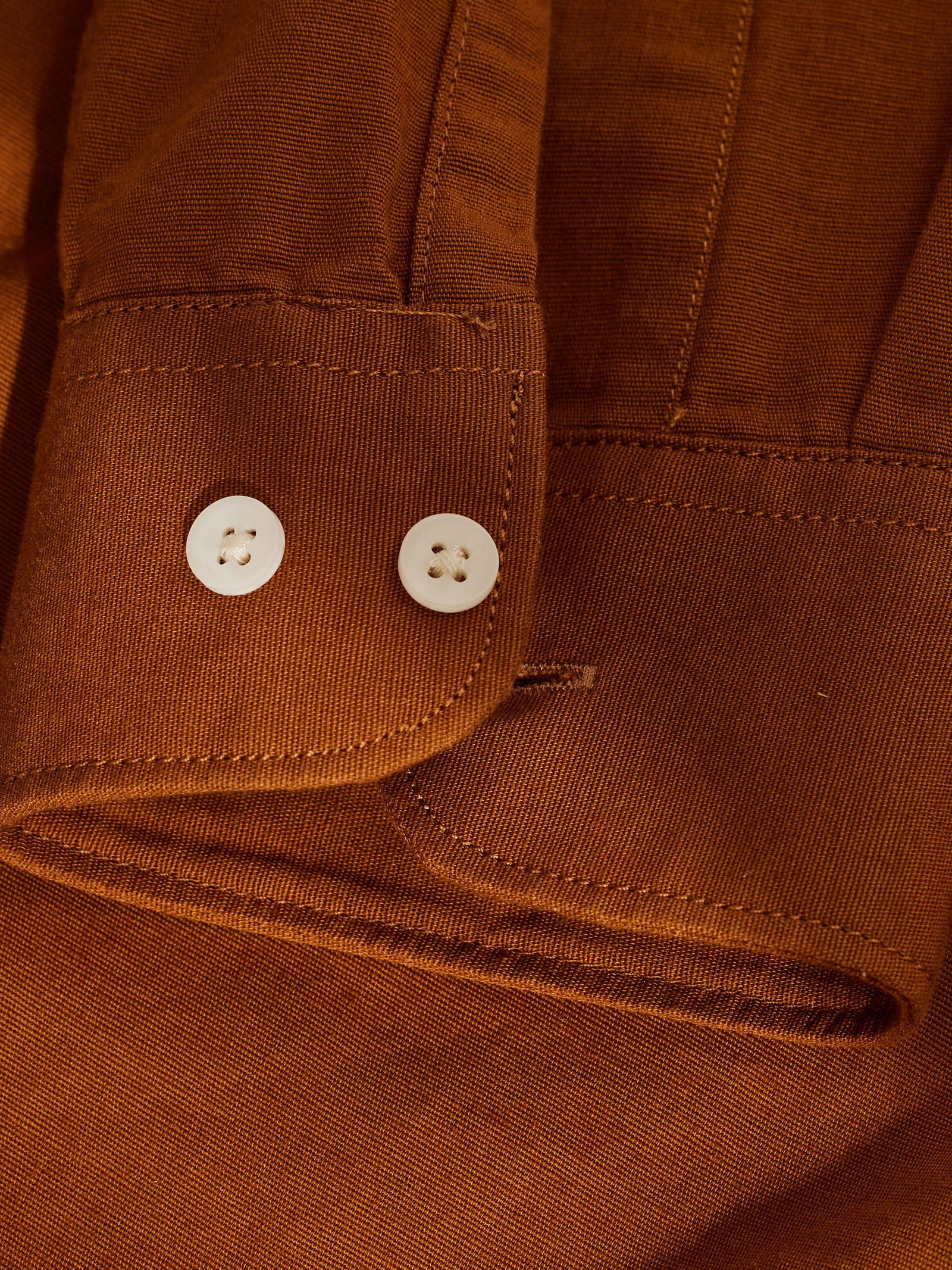 Khaki Double Pocket Kurta