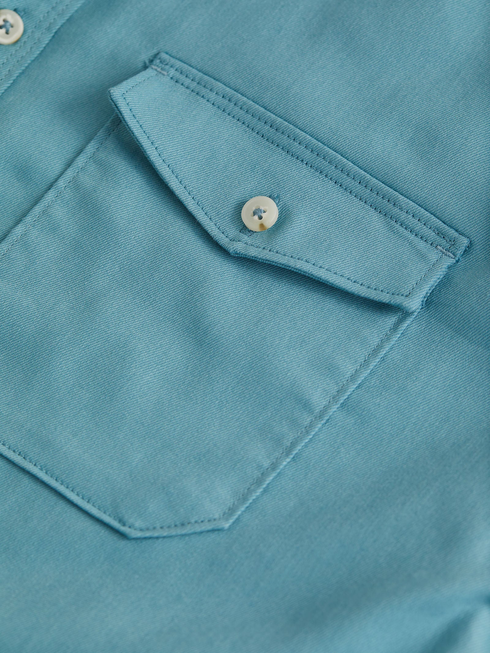 Cyan Power Stretch Cargo Shirt