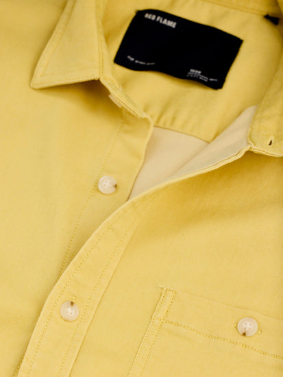 Yellow Denim Shirt