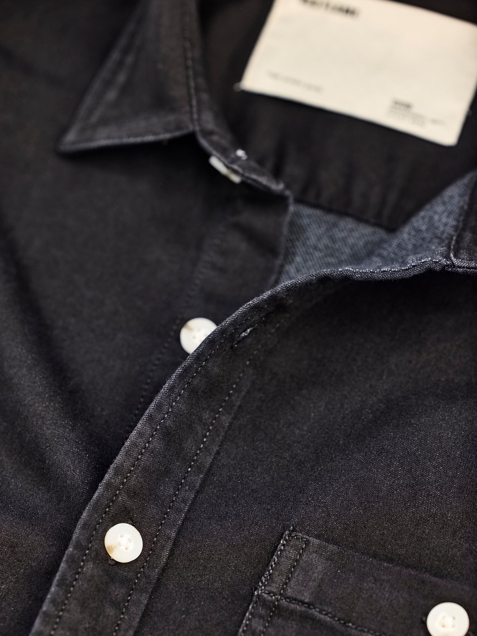 Black Denim Shirt