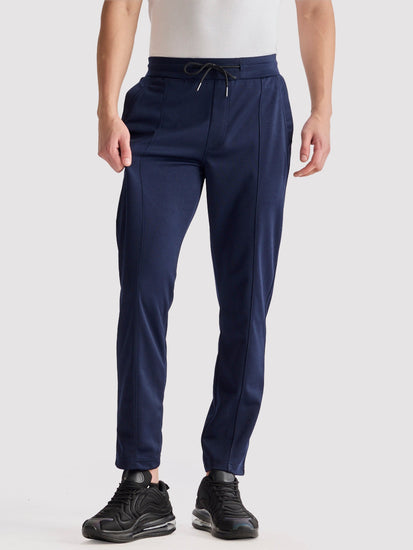 Navy 4-Way Stretch Travel Pant