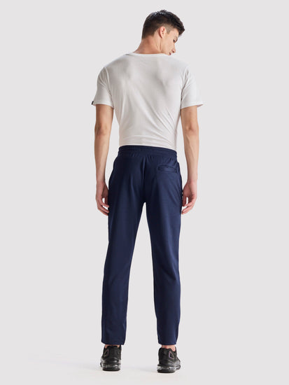 Navy 4-Way Stretch Travel Pant