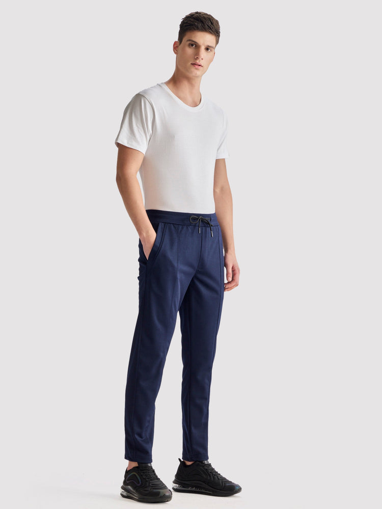 Navy 4-Way Stretch Travel Pant