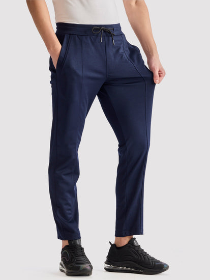 Navy 4-Way Stretch Travel Pant