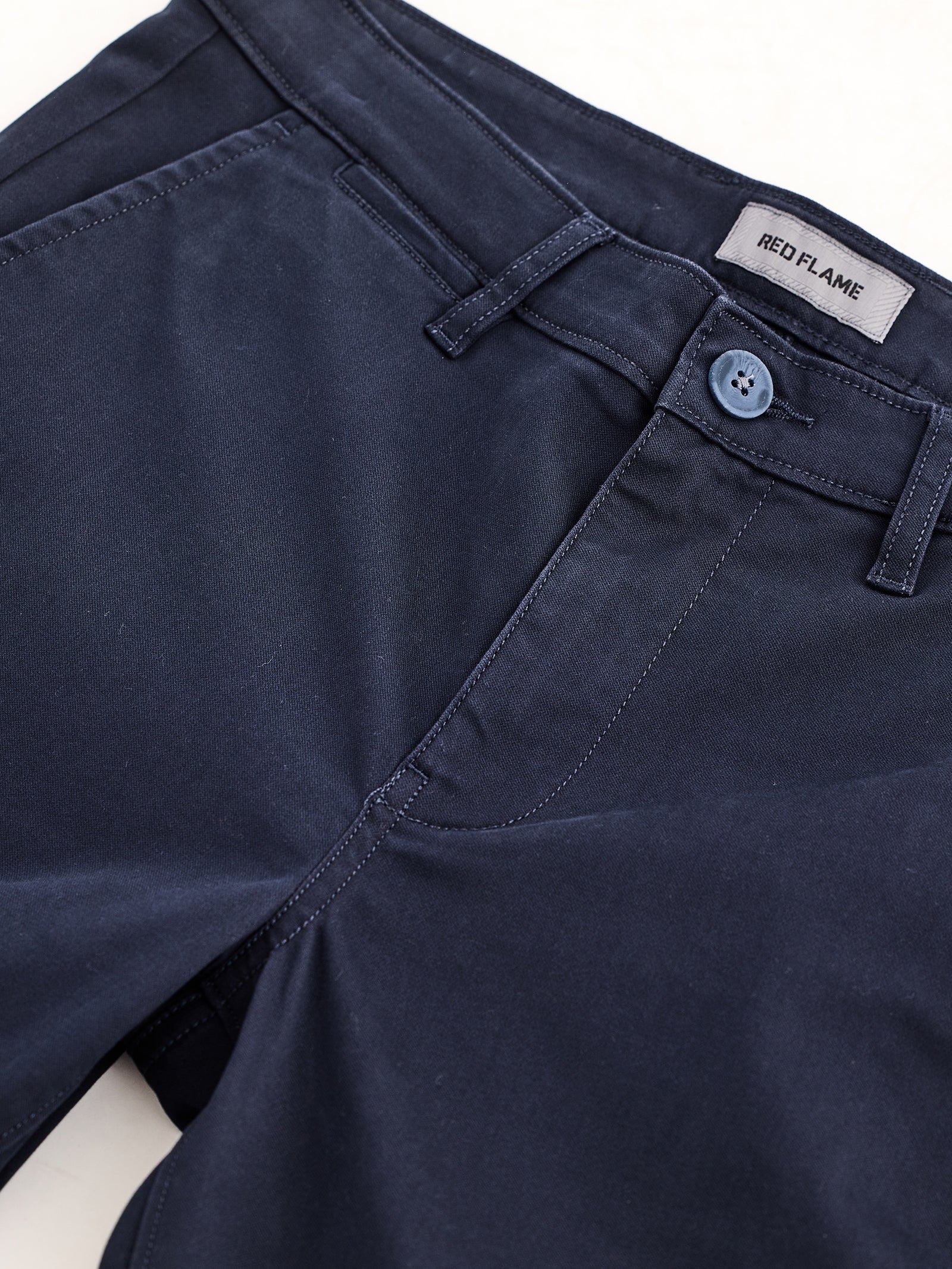 Navy Stretch Slim Fit Trouser