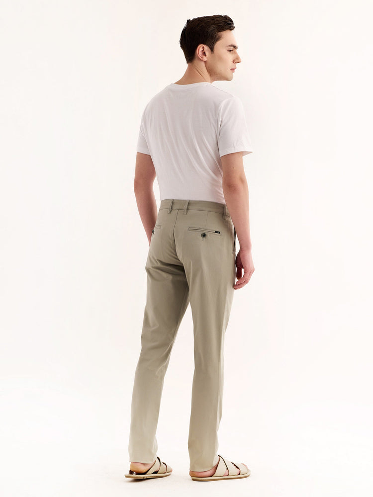 Grey Stretch Slim Fit Trouser