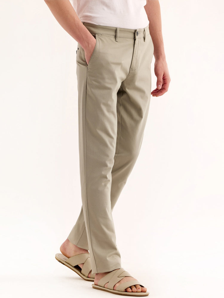 Grey Stretch Slim Fit Trouser