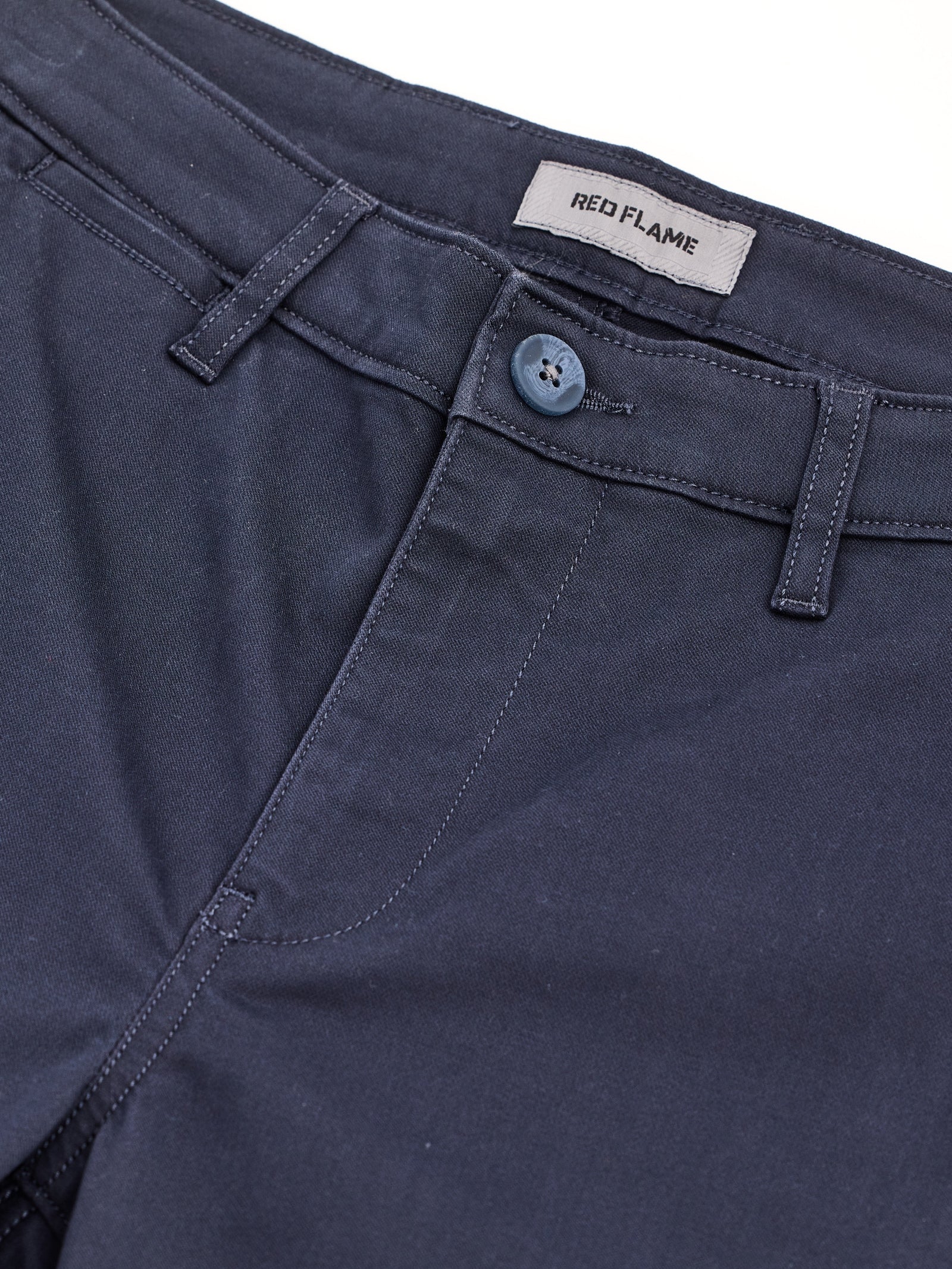 Navy Stretch Skinny Fit Trouser