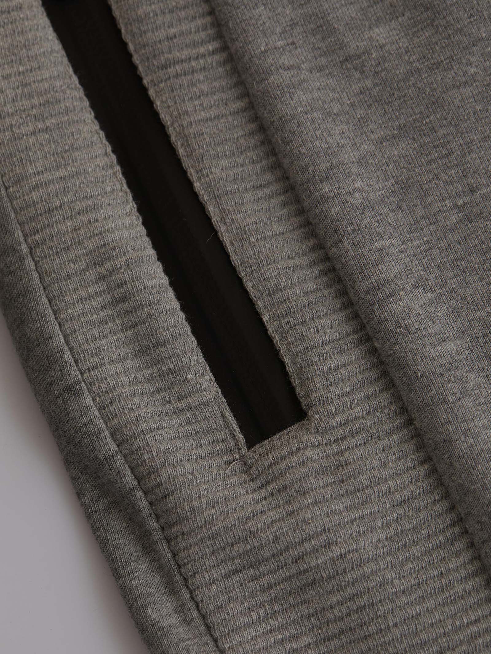 Grey Solid Joggers