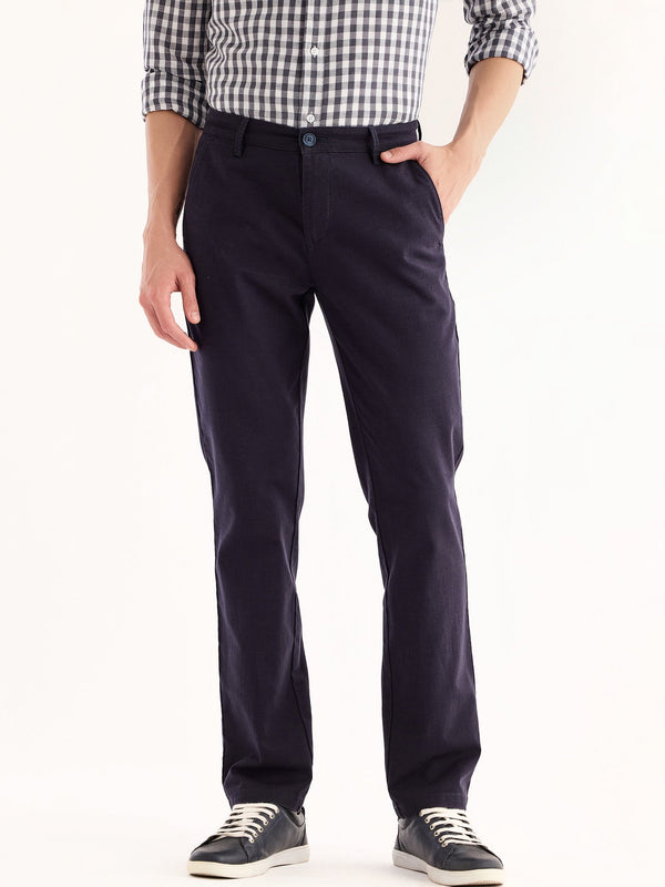 Navy Relax Fit Trouser