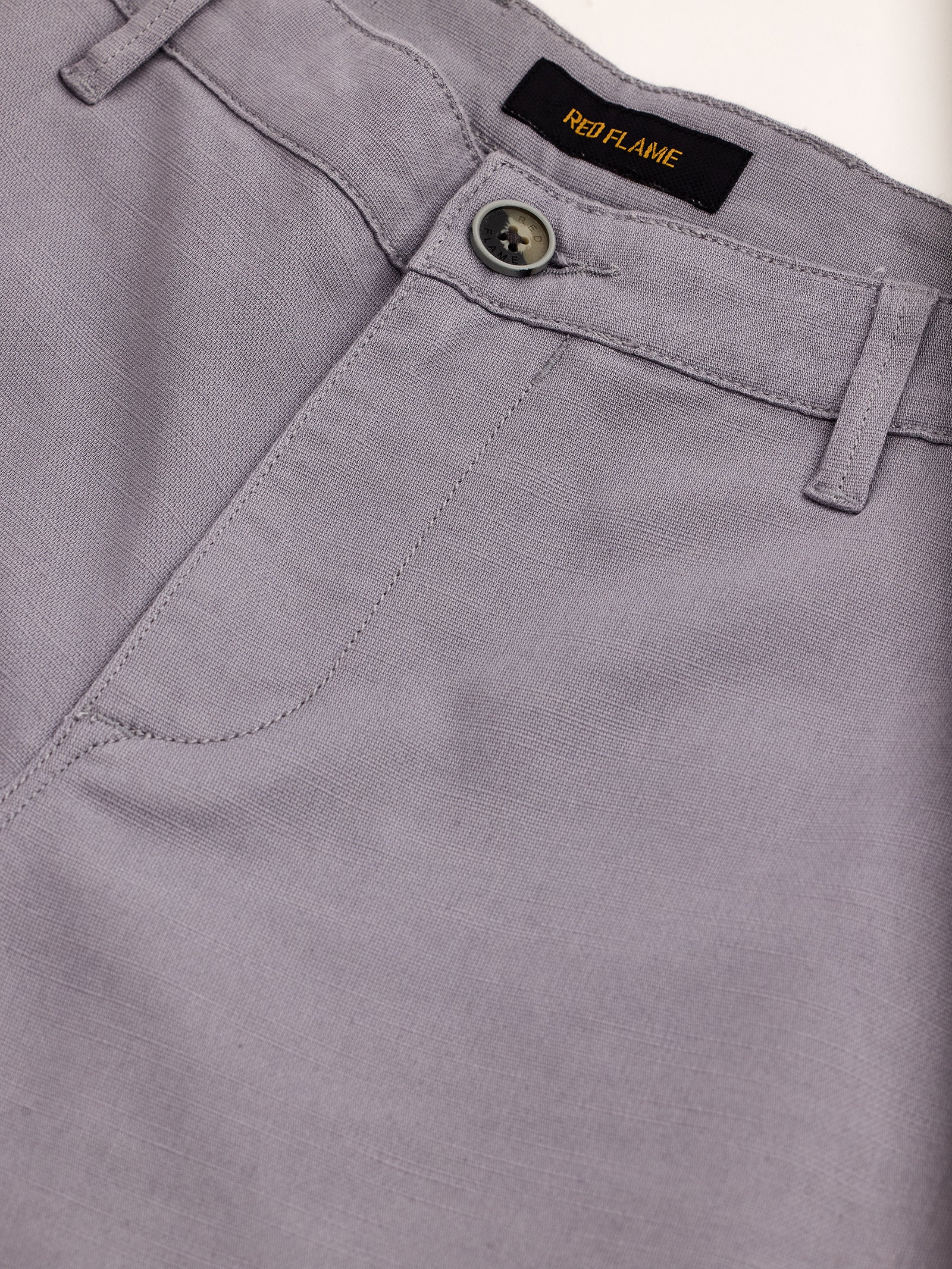 Grey Stretch Slim Fit Trouser