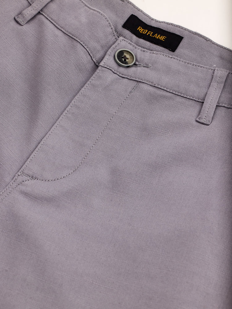 Grey Stretch Slim Fit Trouser