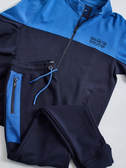 Blue Zipped Co-Ords