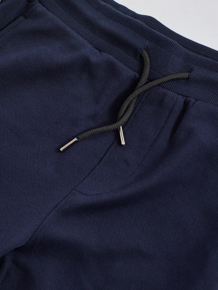 Navy Regular Fit Track Pant