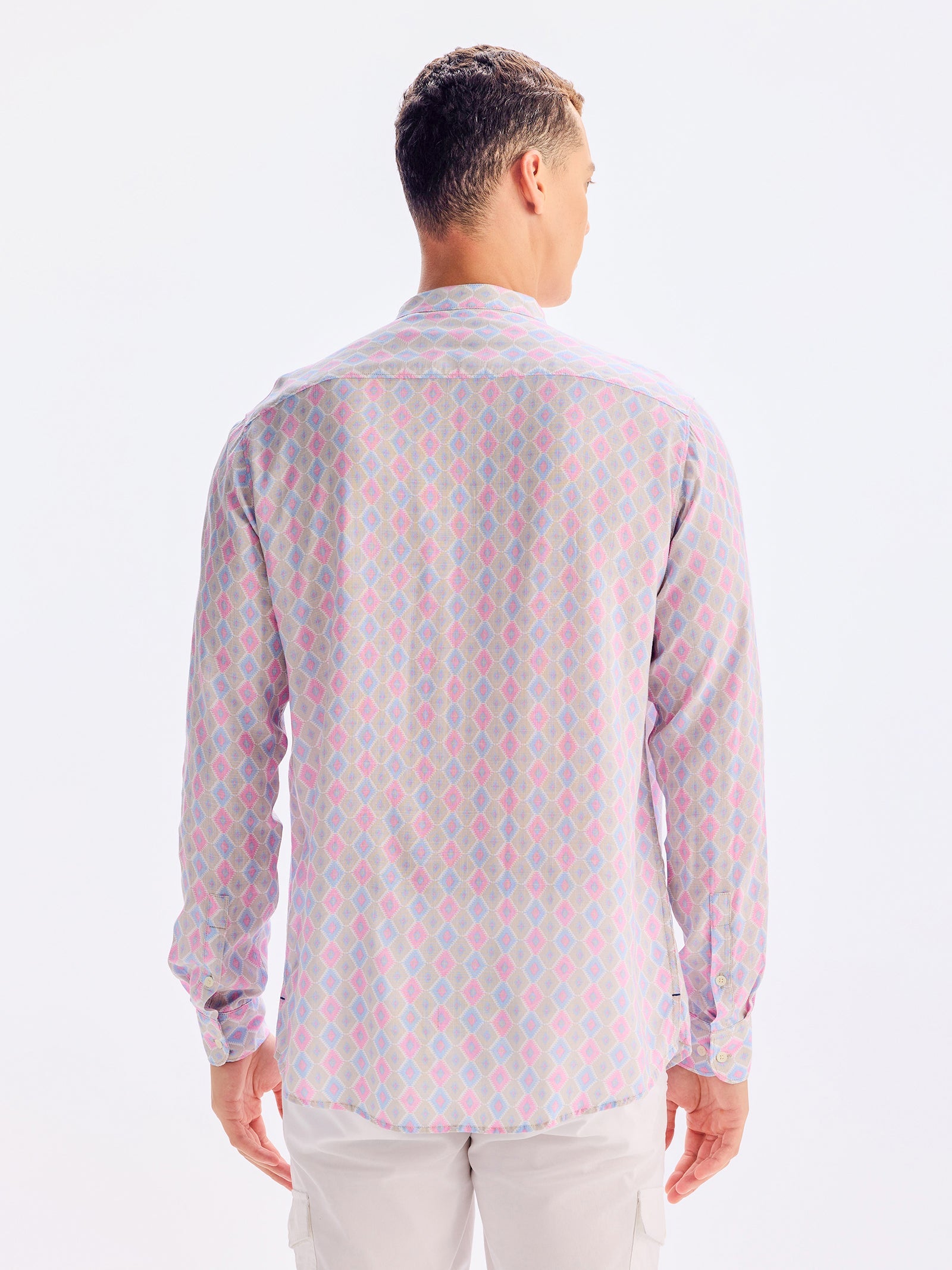 Pink Printed Kurta