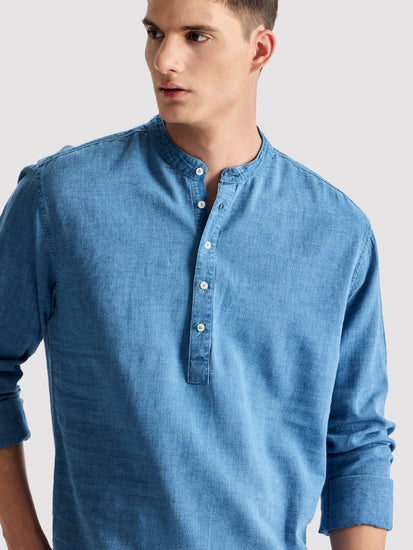 Blue Denim Kurta