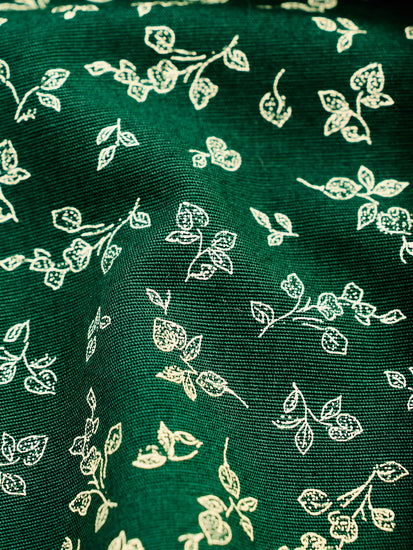 Green Printed Kurta