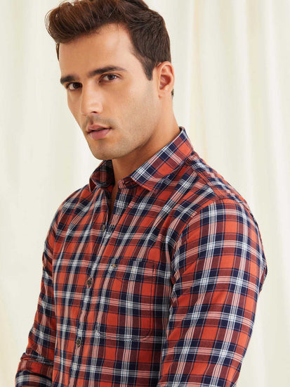 Red Checked Shirt