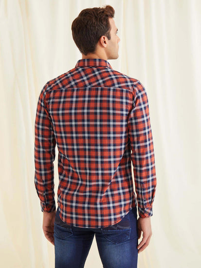 Red Checked Shirt