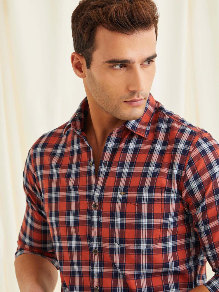 Red Checked Shirt