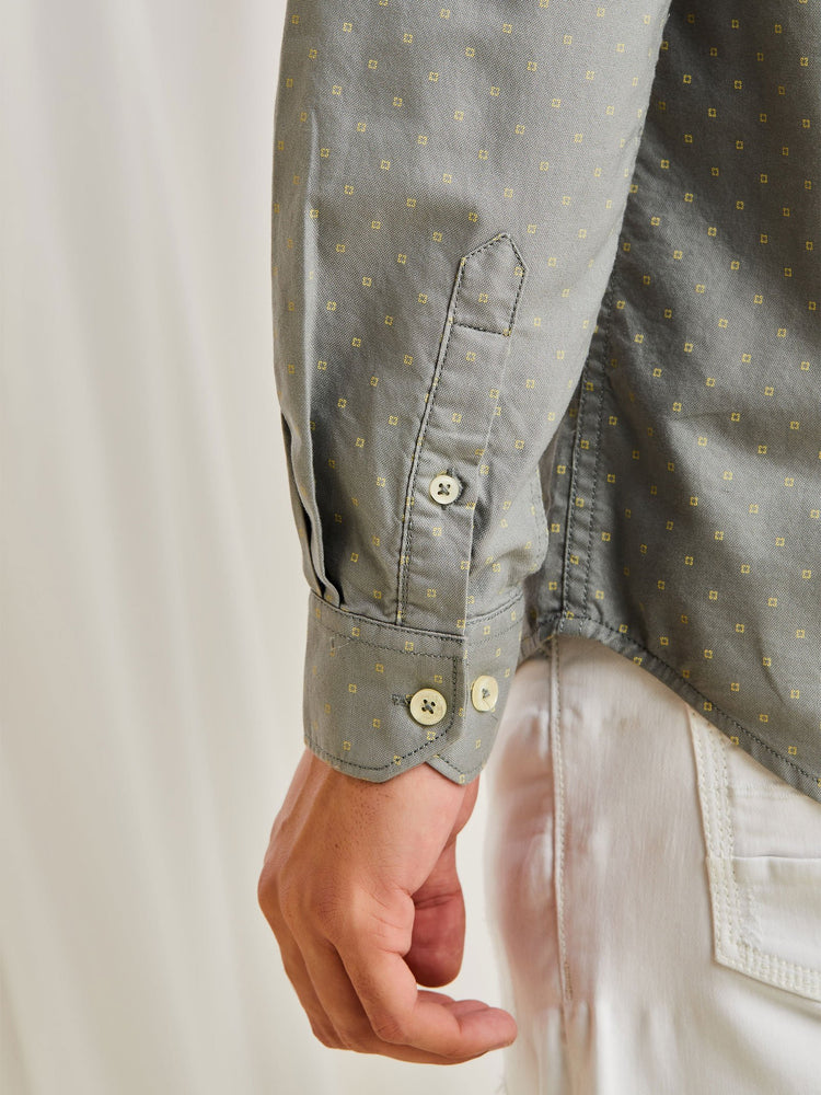 Grey Printed Shirt