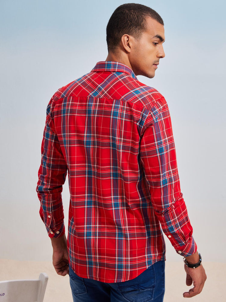 Red Checked Shirt