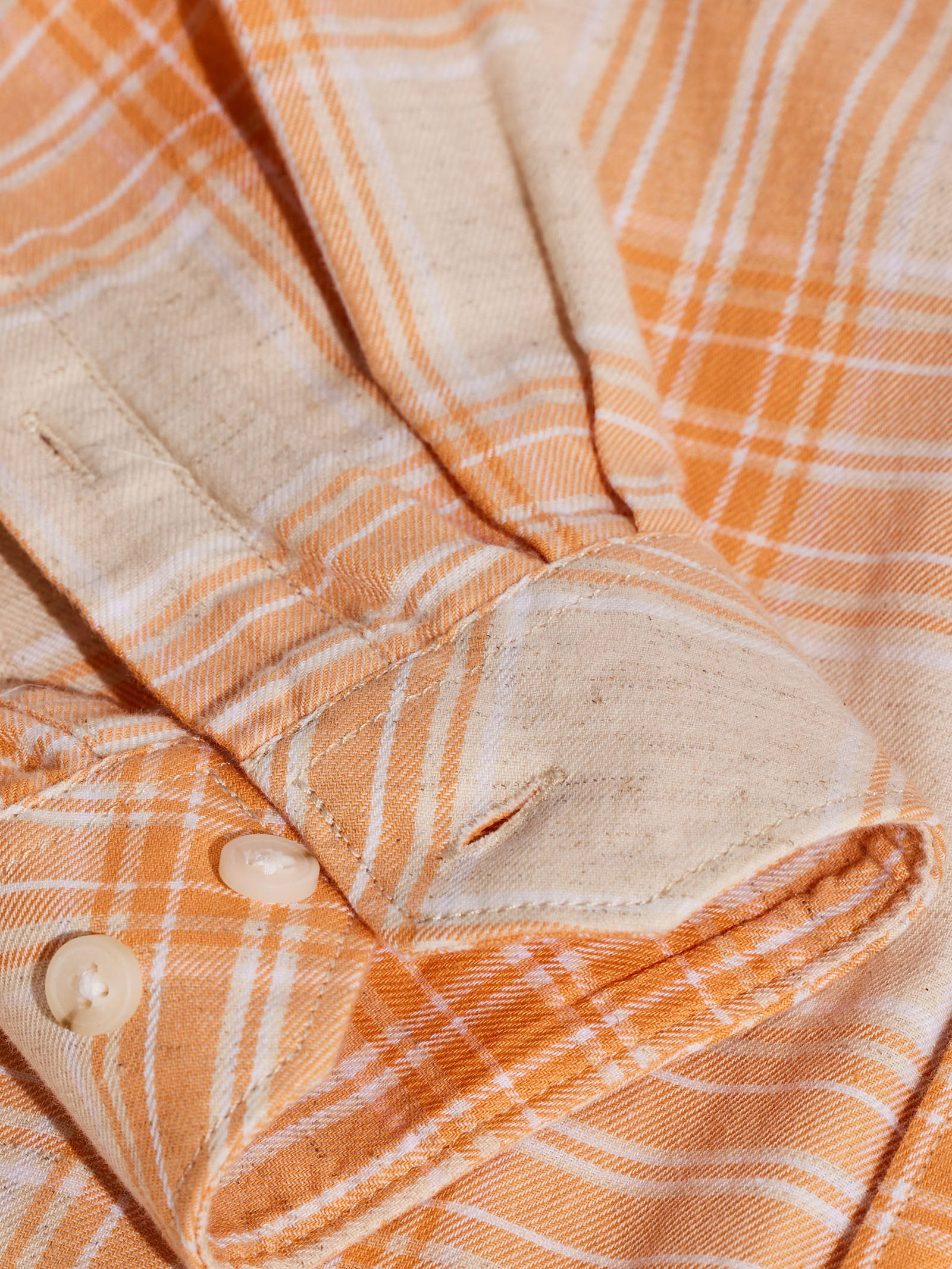 Orange Checked Shirt