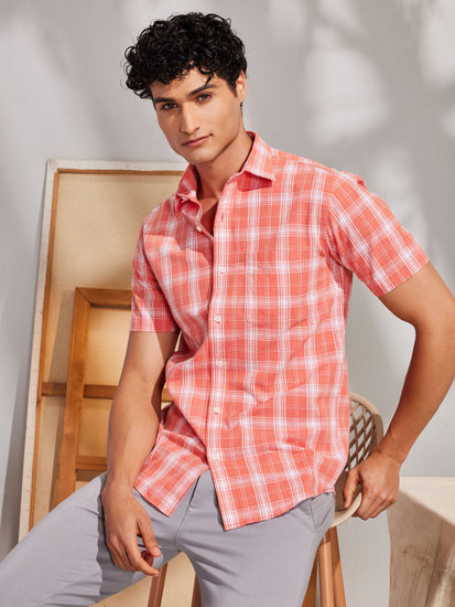 Red Checked Shirt