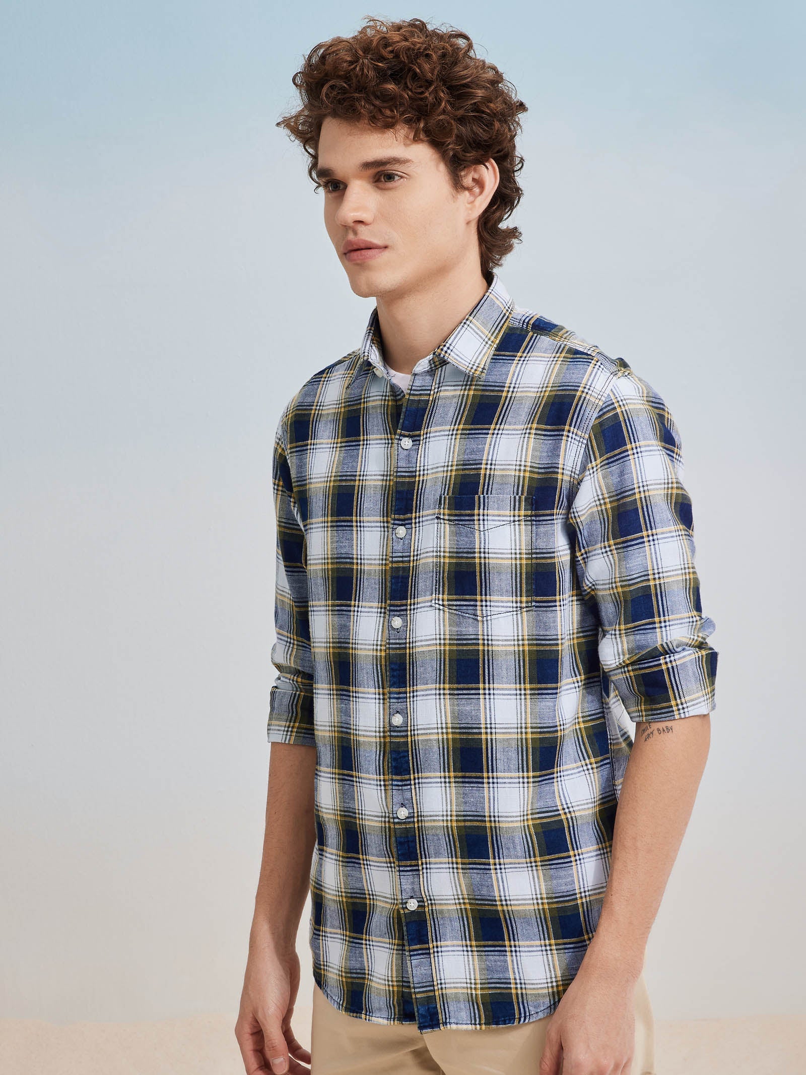 Multi Checked Shirt