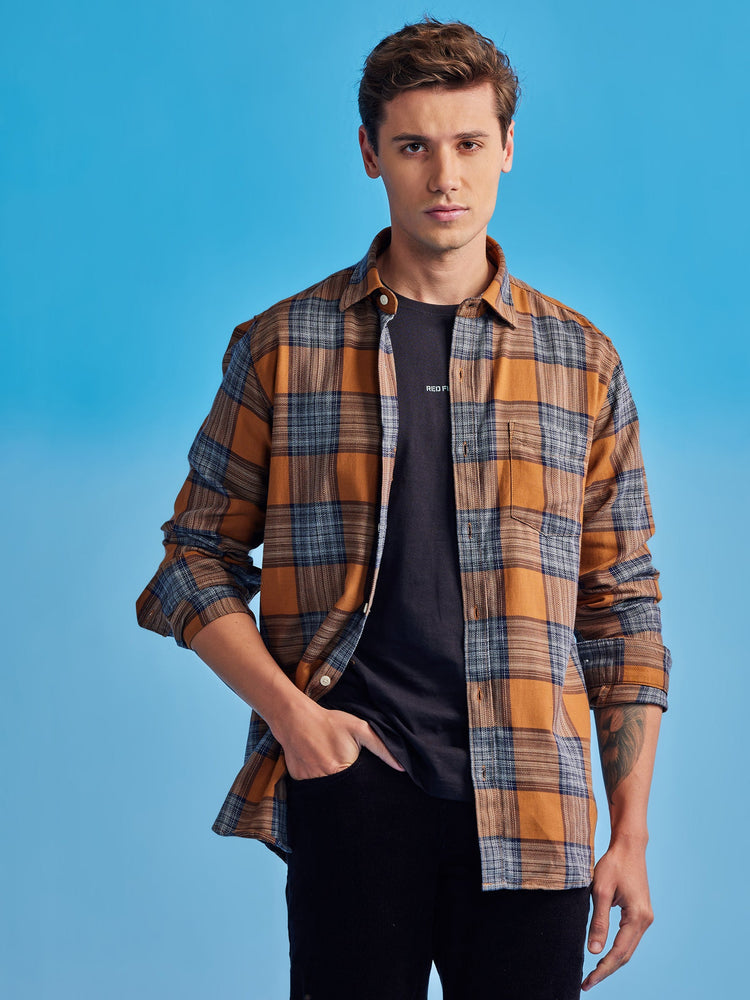 Multi Twill Checked Shirt