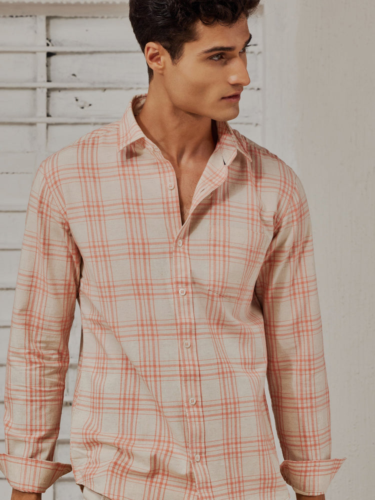 Red Checked Shirt