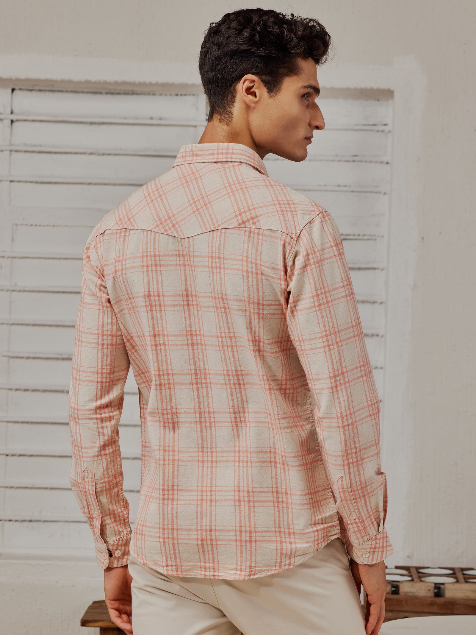 Red Checked Shirt