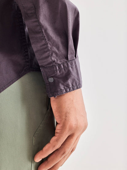 Grey Stretch Cargo Shirt