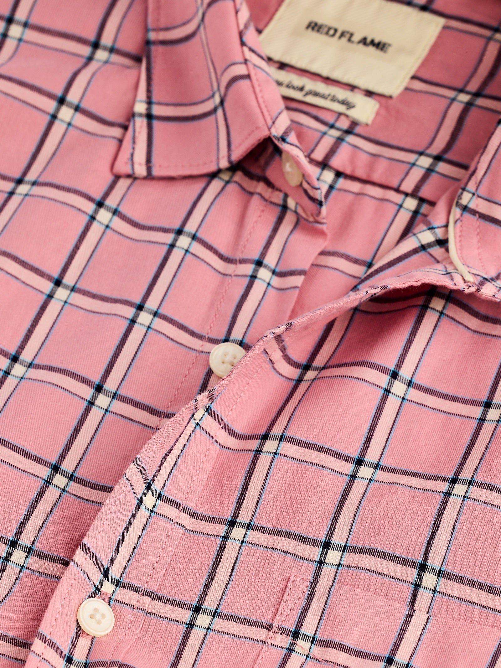 Pink Checked Shirt