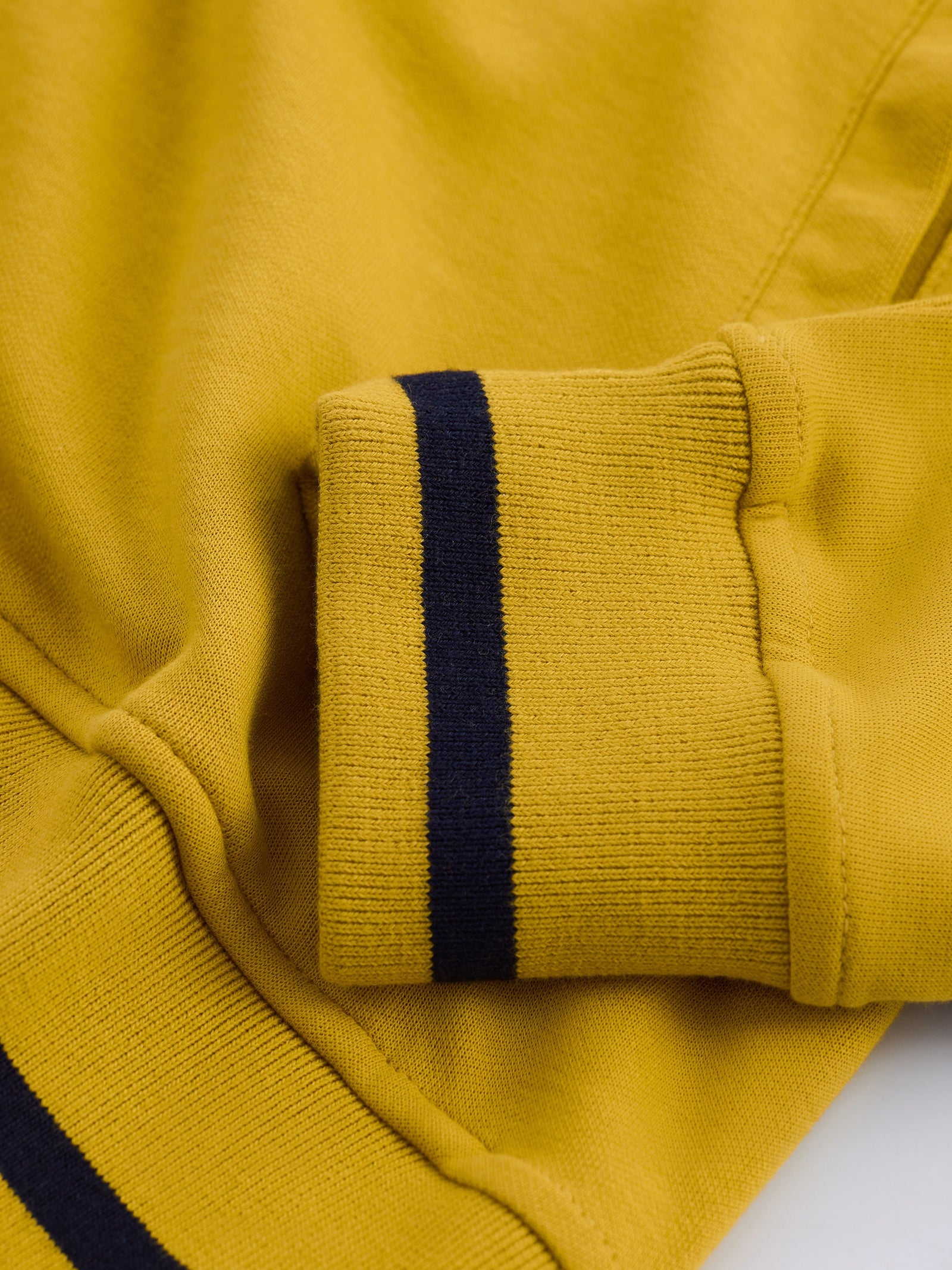 Yellow Solid Sweatshirt