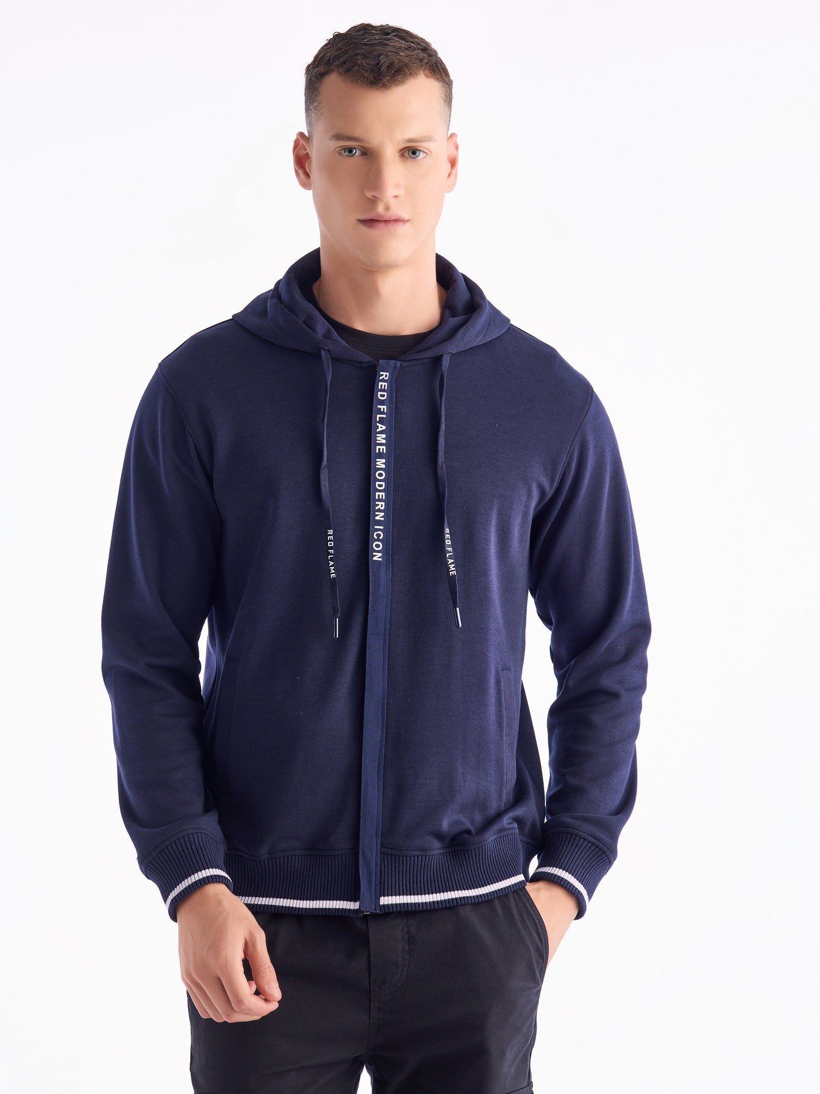 Navy Solid Sweatshirt