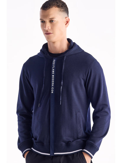 Navy Solid Sweatshirt