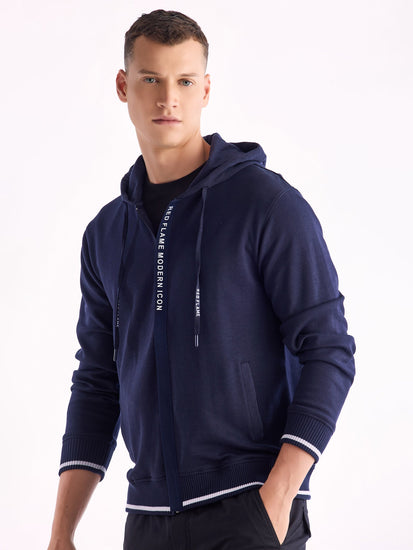 Navy Solid Sweatshirt