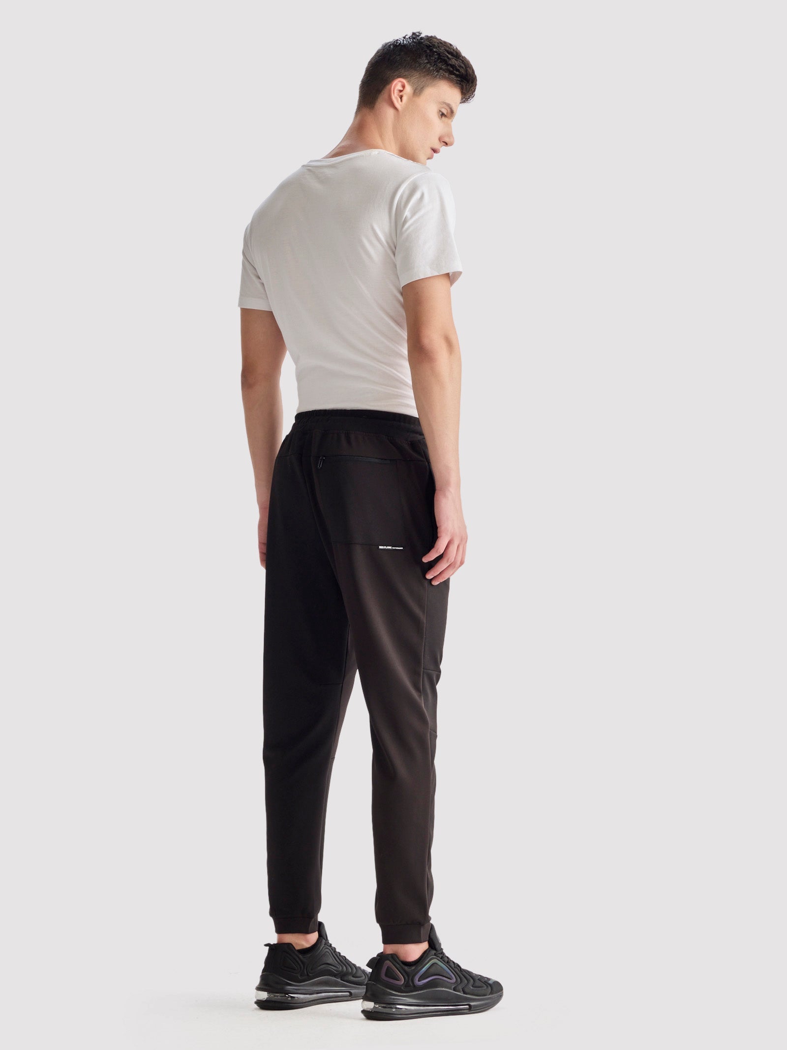 Black 4-Way Stretch Travel Pant