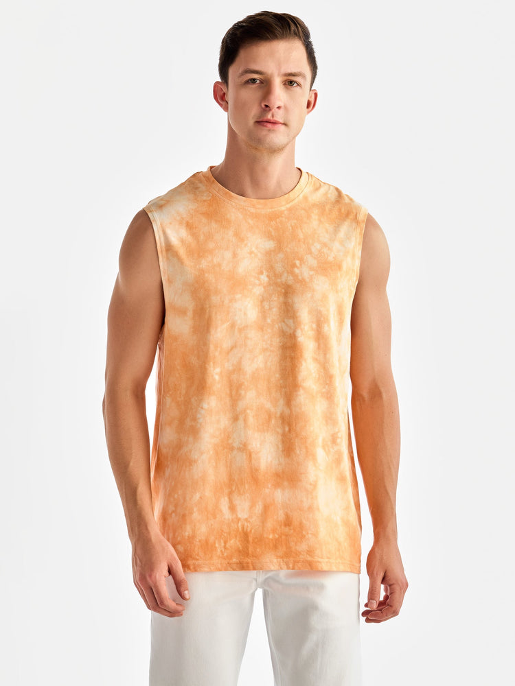 Orange Tie Dye T-Shirt