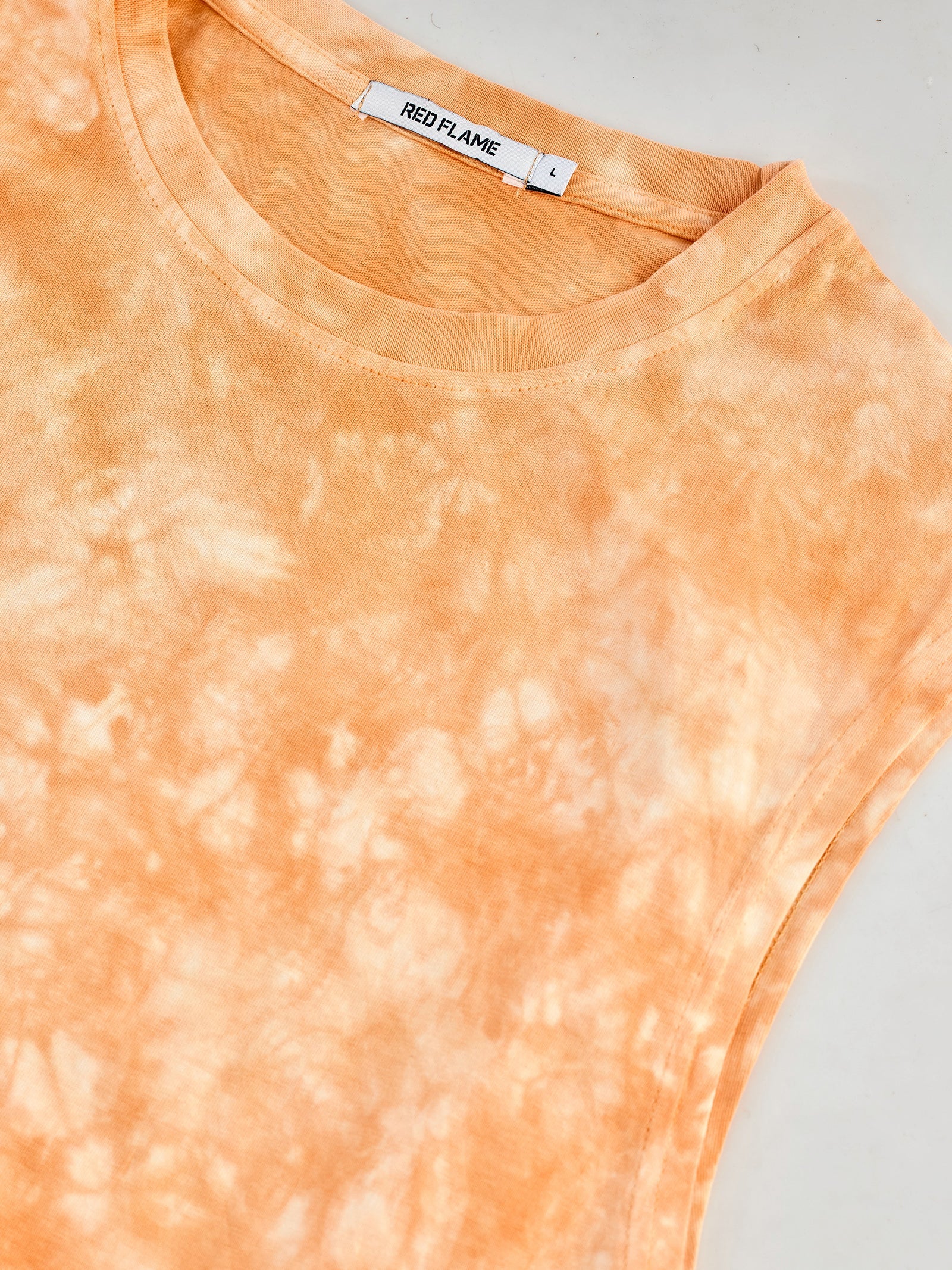 Orange Tie Dye T-Shirt