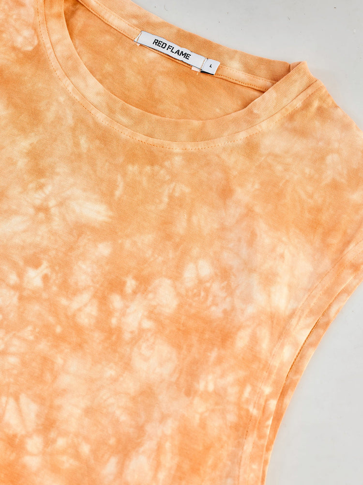 Orange Tie Dye T-Shirt