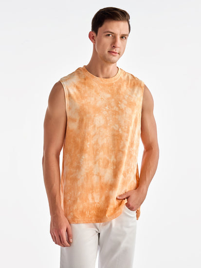 Orange Tie Dye T-Shirt