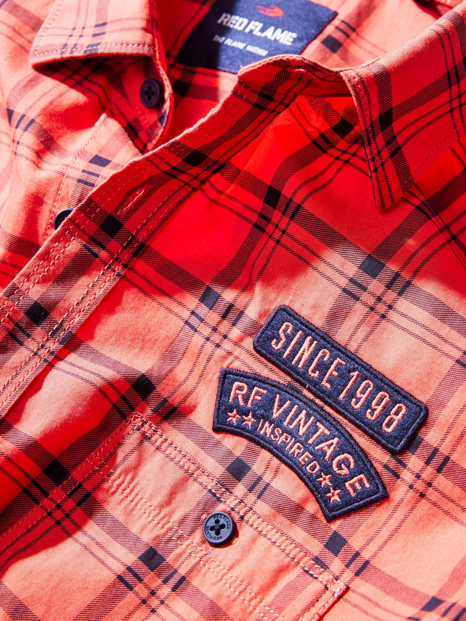 Red Checked Shirt