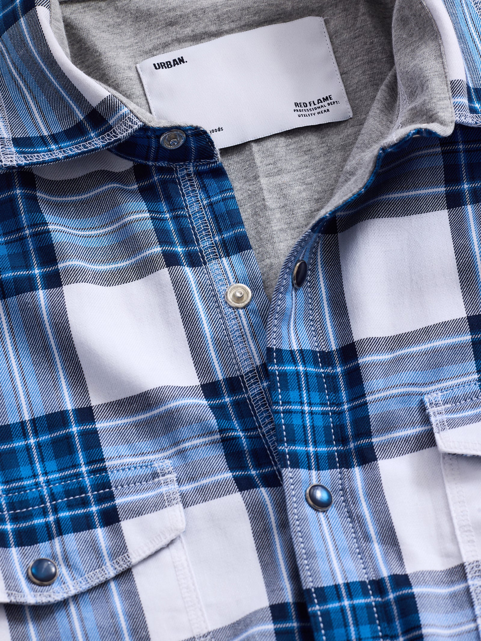 Blue Checked Urban Shirt